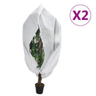 Plant Covers with Zipper 2 pcs 70 gsm 1.2x1.8 m