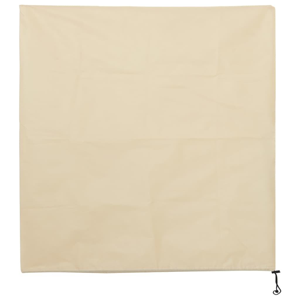 Vlieshoezen Voor Planten Met Trekkoord 4 St 70 G/M² 0,8X0,8 M