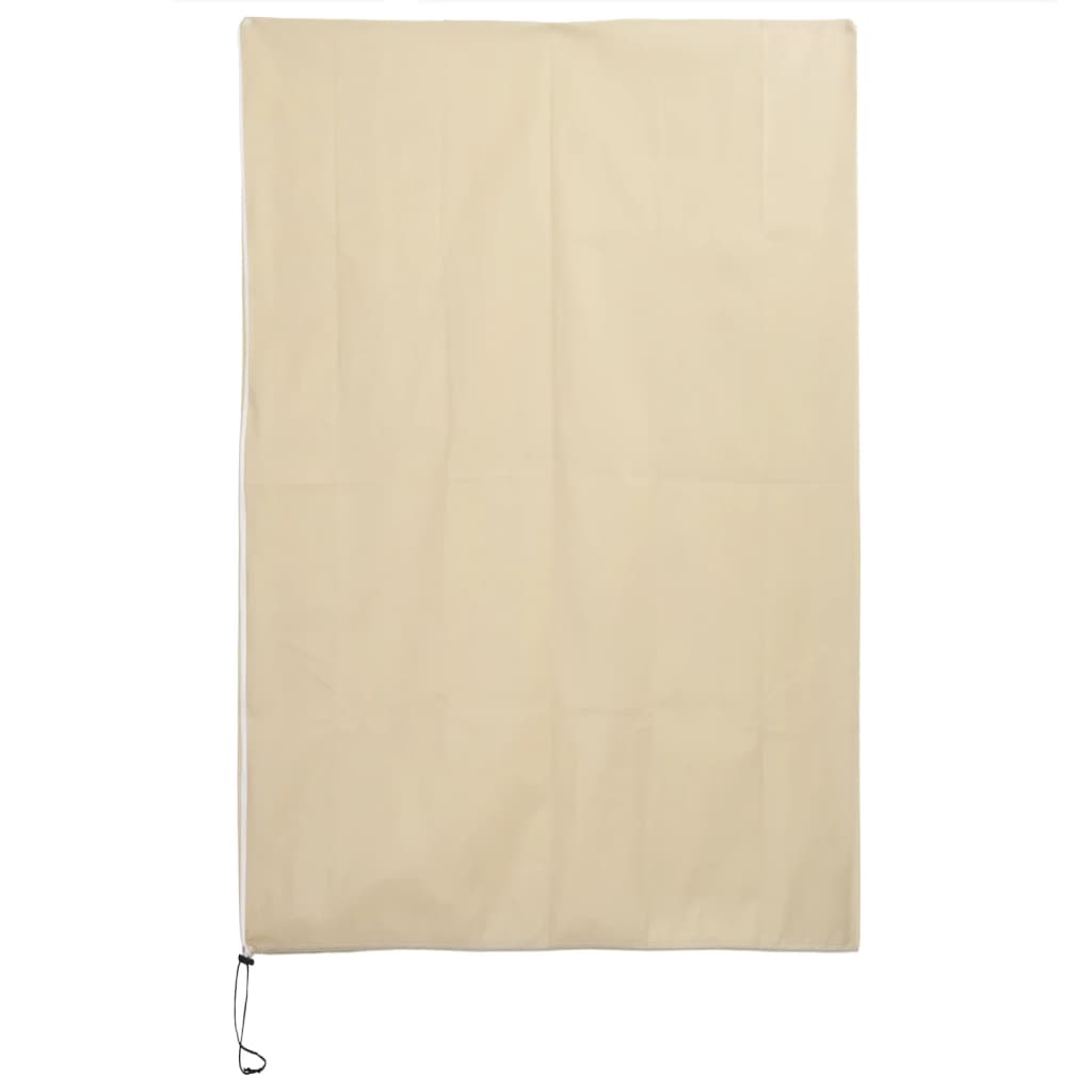 Plantenhoezen met ritssluiting 2 st 70 g/m² 1,2x1,8 m