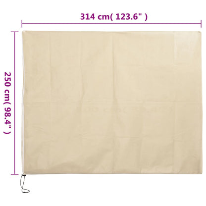 Plantenhoes Met Ritssluiting 70 G/M² 3,14X2,5 M
