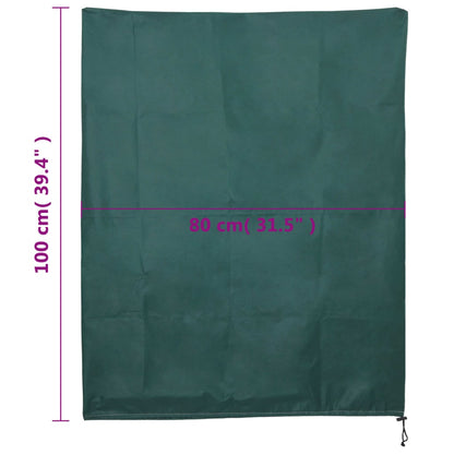 Plantenhoezen Met Trekkoord 4 St 70 G/M² 0,8X1 M