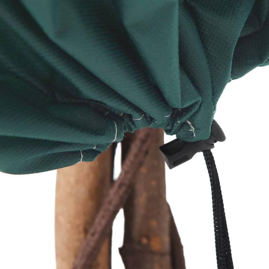 Plantenhoezen Met Trekkoord 4 St 70 G/M² 0,8X1,2 M