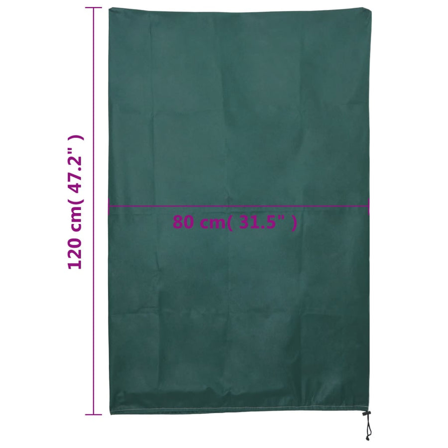 Plantenhoezen Met Trekkoord 4 St 70 G/M² 0,8X1,2 M
