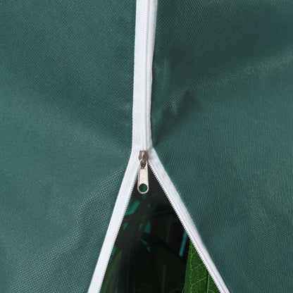 Plantenhoezen met ritssluiting 2 st 70 g/m² 1,55x1,55 m