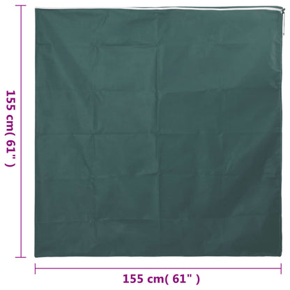 Plantenhoezen met ritssluiting 2 st 70 g/m² 1,55x1,55 m