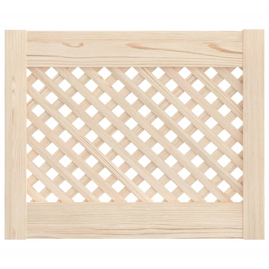 Kastdeuren Met Latwerk 49,5X39,5 Cm Massief Grenenhout 49.5 x 39.5 cm