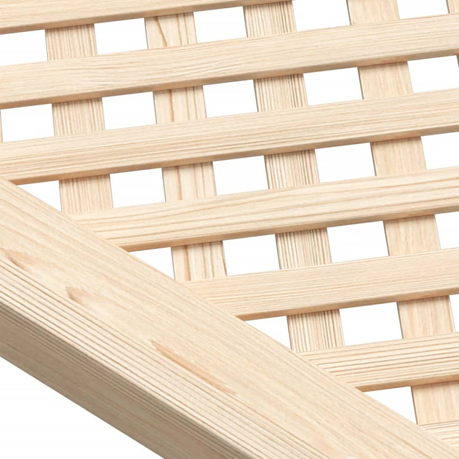Kastdeuren Met Latwerk 49,5X39,5 Cm Massief Grenenhout 49.5 x 39.5 cm
