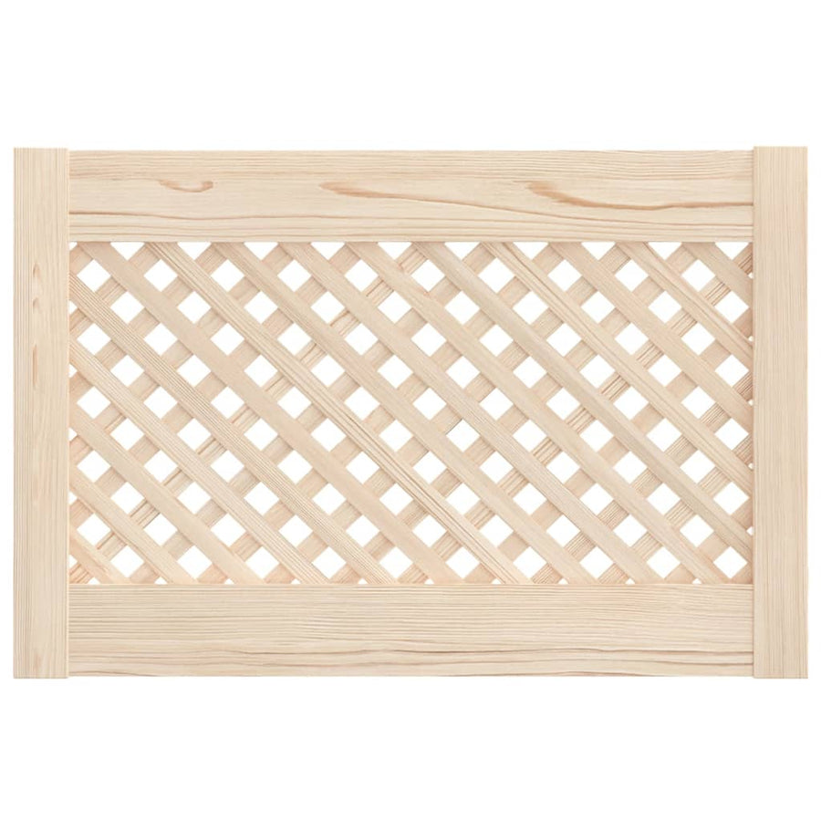 Kastdeuren Met Latwerk 59,5X39,5 Cm Massief Grenenhout 59.5 x 39.5 cm
