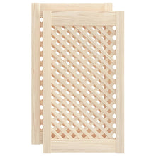 Kastdeuren Met Latwerk 39,5X69 Cm Massief Grenenhout 39.5 x 69 cm
