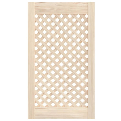 Kastdeuren Met Latwerk 39,5X69 Cm Massief Grenenhout 39.5 x 69 cm