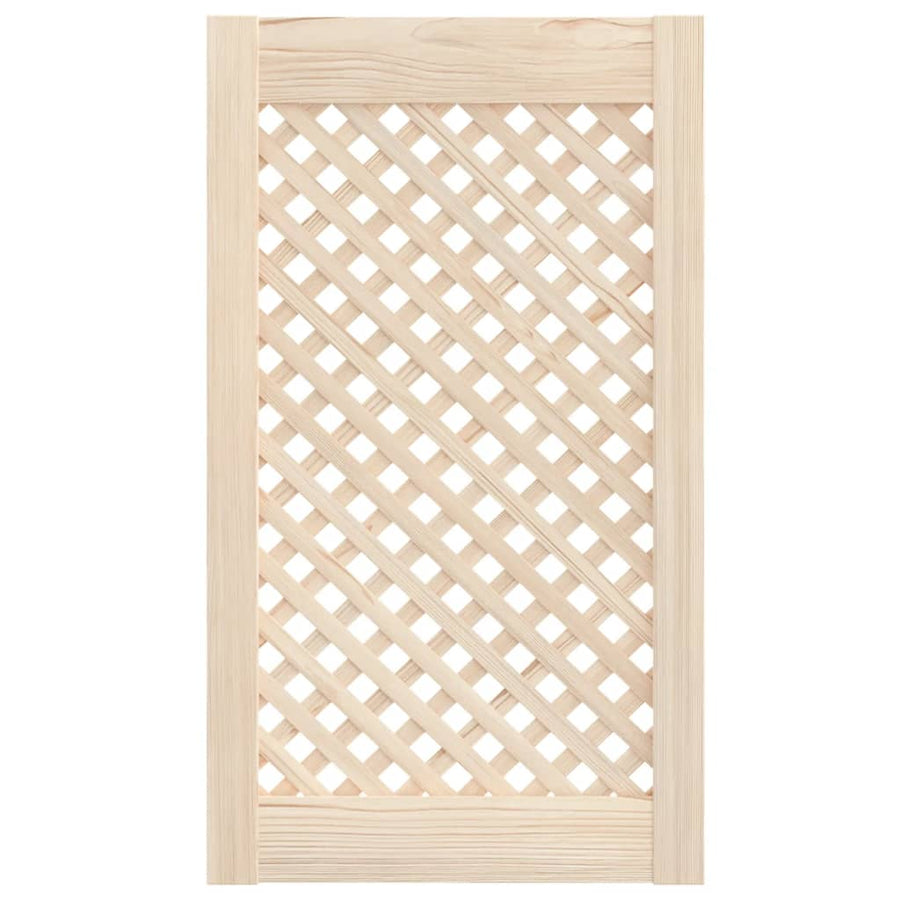 Kastdeuren Met Latwerk 39,5X69 Cm Massief Grenenhout 39.5 x 69 cm