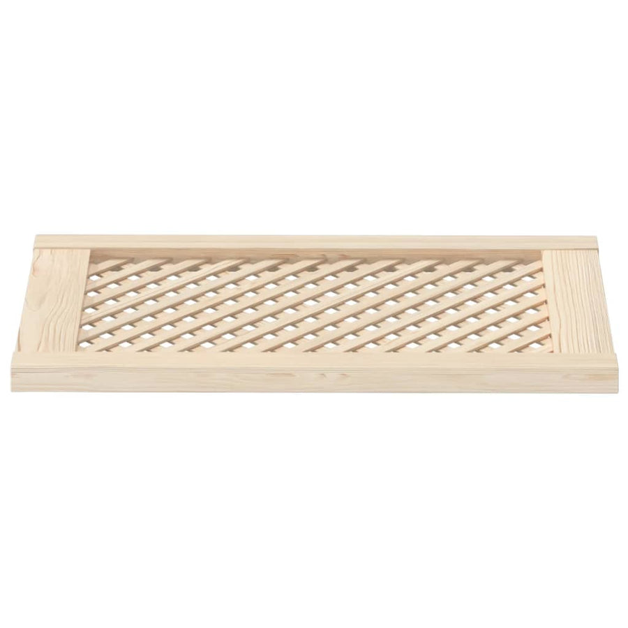 Kastdeuren Met Latwerk 39,5X69 Cm Massief Grenenhout 39.5 x 69 cm