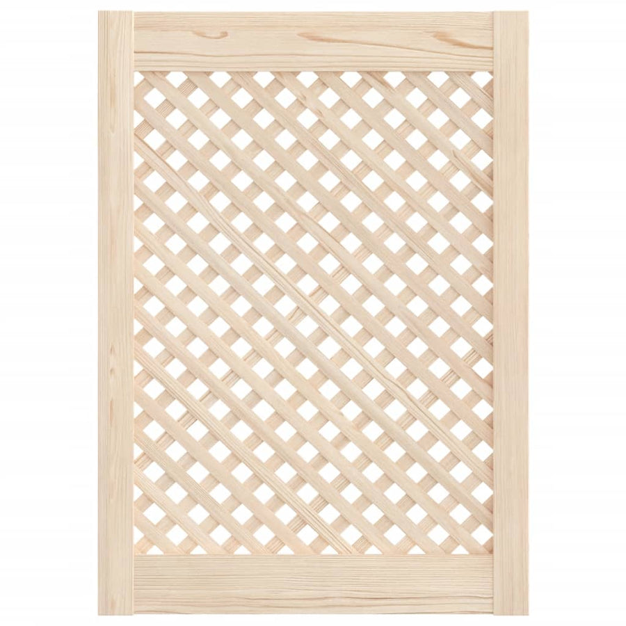 Kastdeuren Met Latwerk 49,5X69 Cm Massief Grenenhout 49.5 x 69 cm