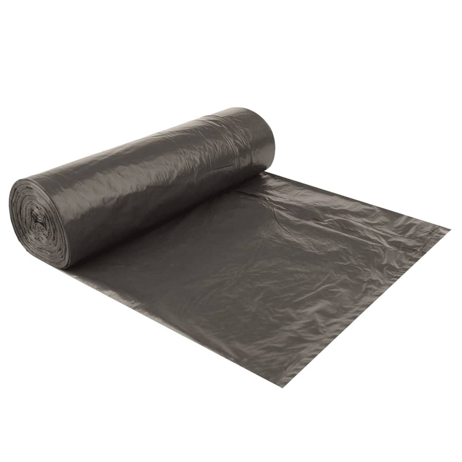 Vuilniszakken Met Trekkoorden 250 St 60 L Zwart