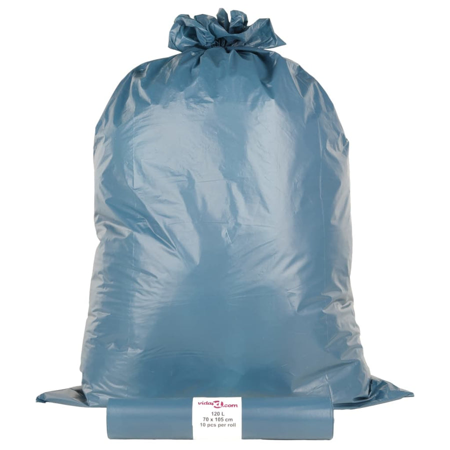 Vuilniszakken 100 St 120 L Blauw