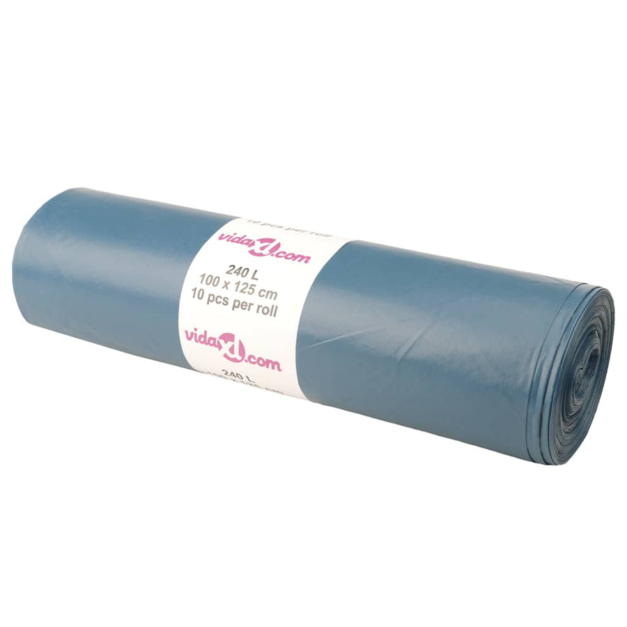 Vuilniszakken 100 St 240 L Blauw