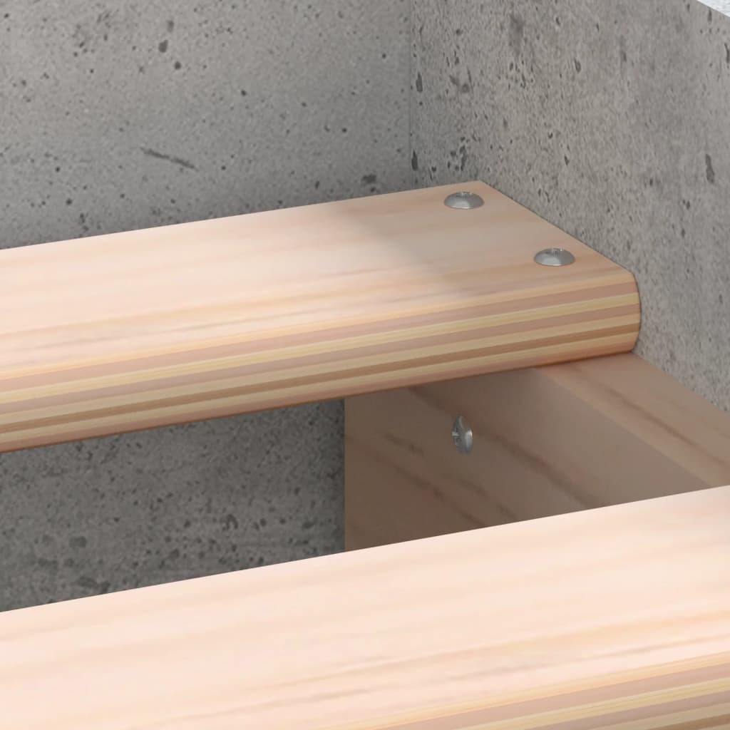 Bedframe Met Hoofd- En Voeteneinde 150 x 200 cm Betongrijs