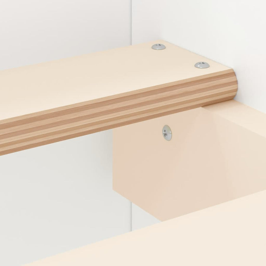 Bedframe Met Hoofd- En Voeteneinde 160 x 200 cm Wit