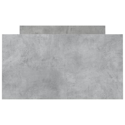 Bedframe Met Hoofd- En Voeteneinde 100 x 200 cm Betongrijs