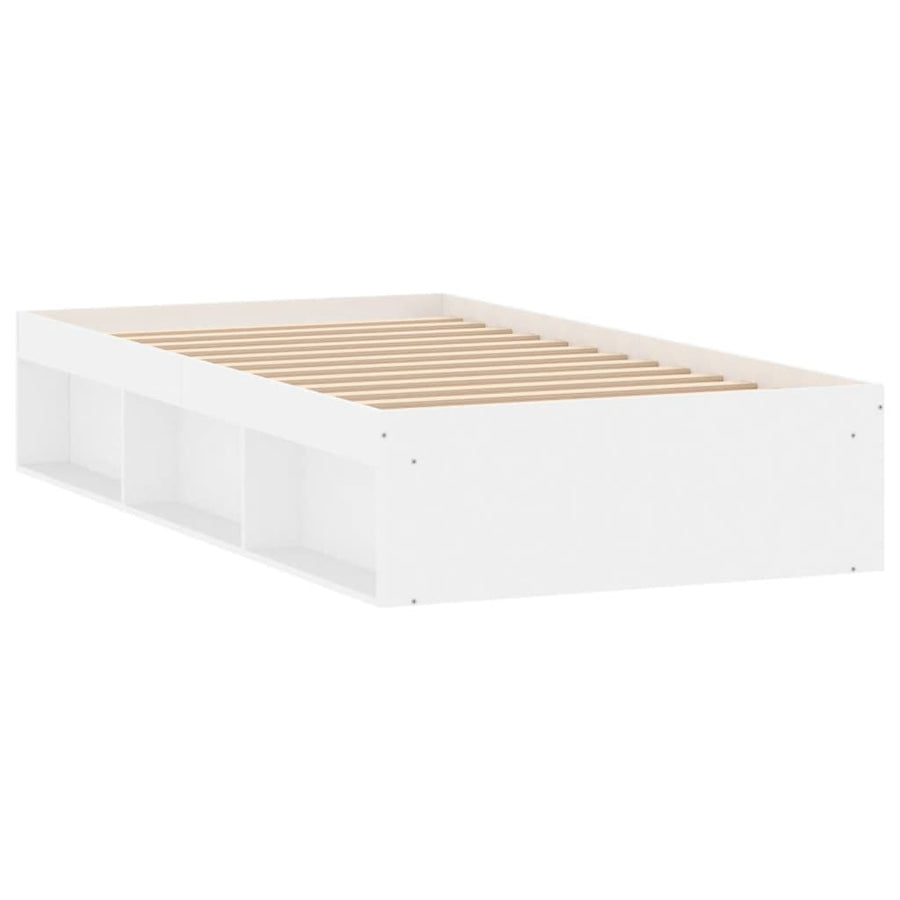 Bedframe 90 x 200 cm Wit