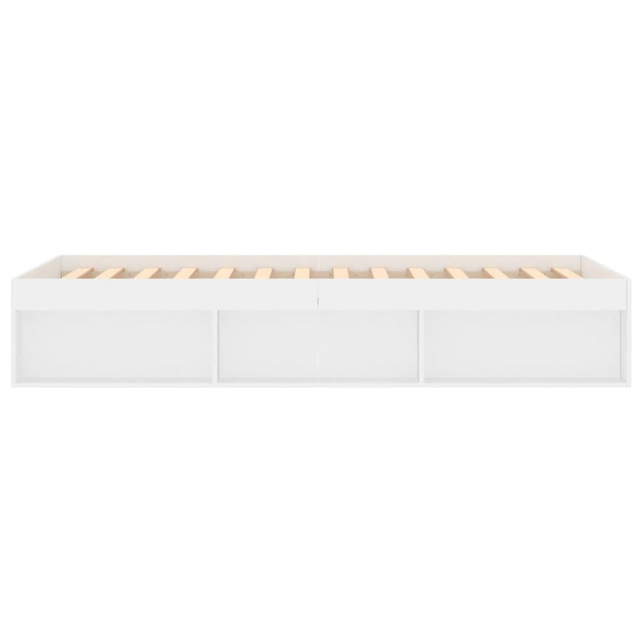 Bedframe 90 x 200 cm Wit