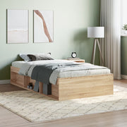 Bedframe 90x190 cm sonoma eiken