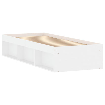 Bedframe 75 x 190 cm Wit