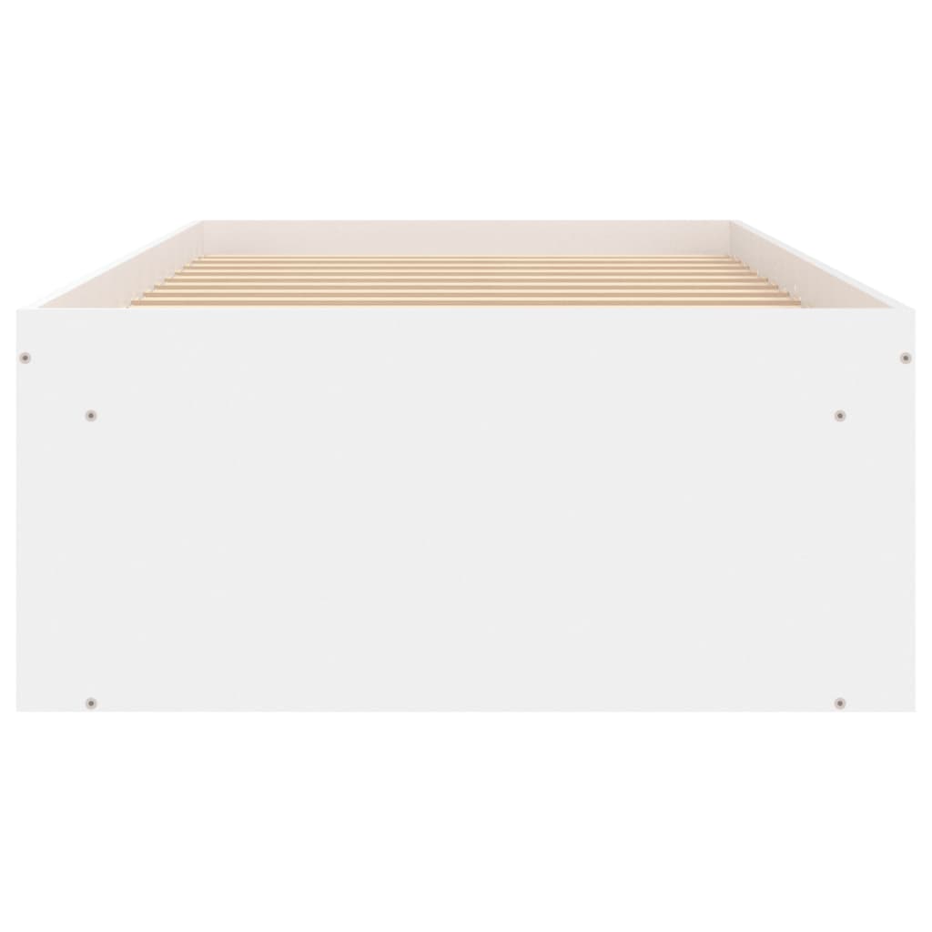 Bedframe 75 x 190 cm Wit
