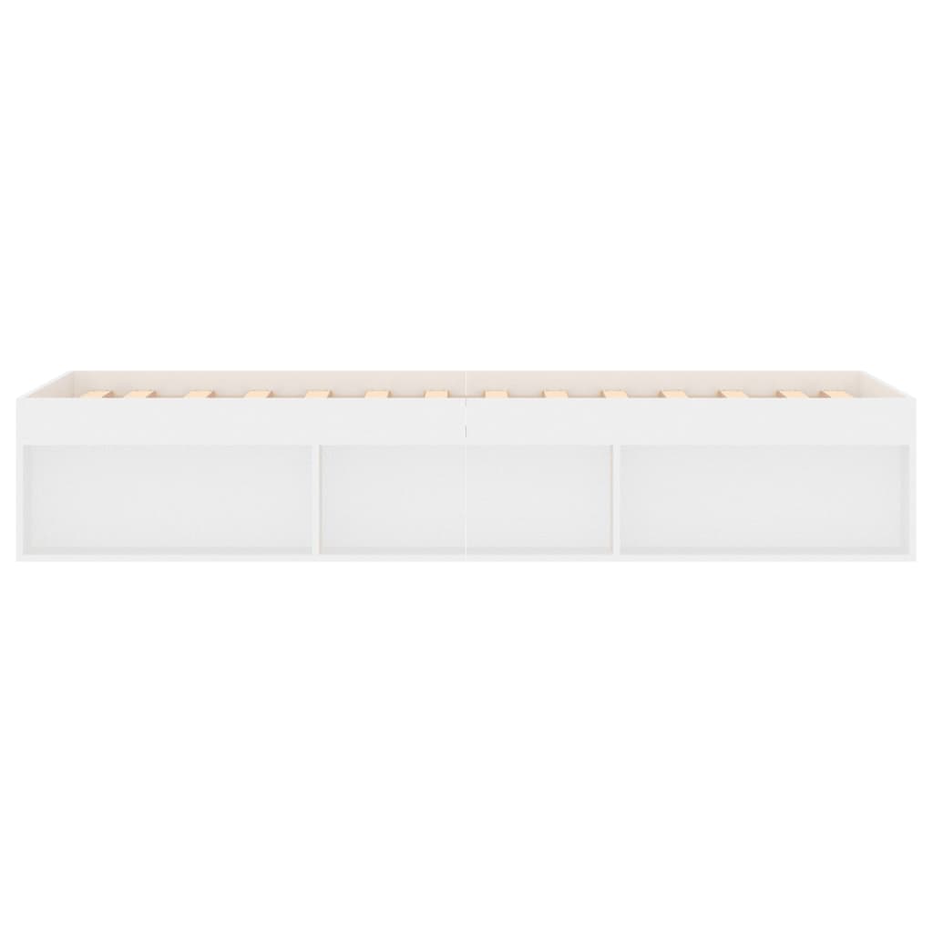 Bedframe 75 x 190 cm Wit