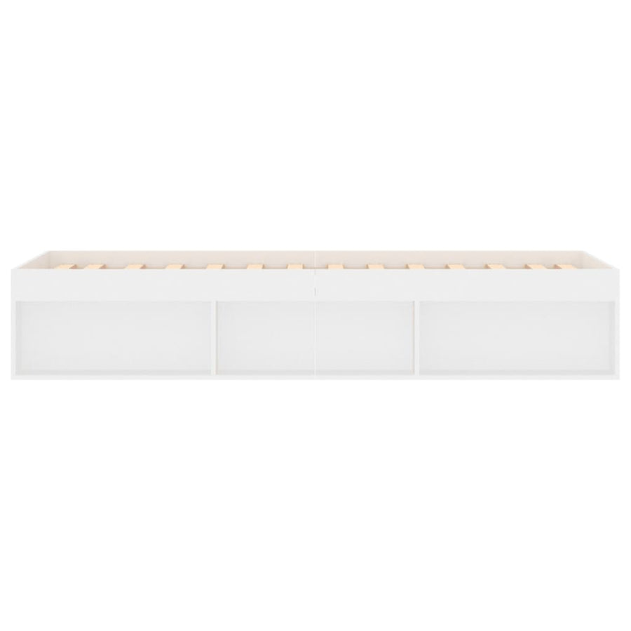 Bedframe 75 x 190 cm Wit