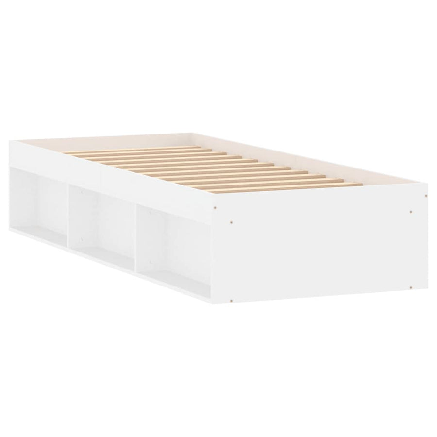 Bedframe 75 x 190 cm Wit