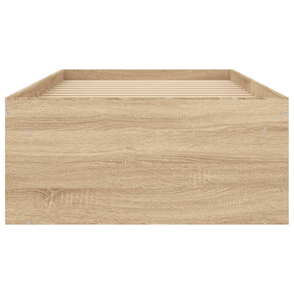 Bedframe Kleurig Small Single 75 x 190 cm Sonoma eiken