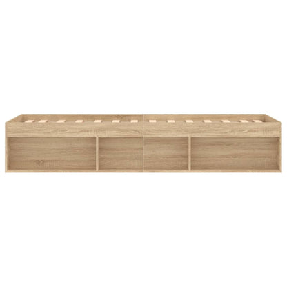 Bedframe Kleurig Small Single 75 x 190 cm Sonoma eiken