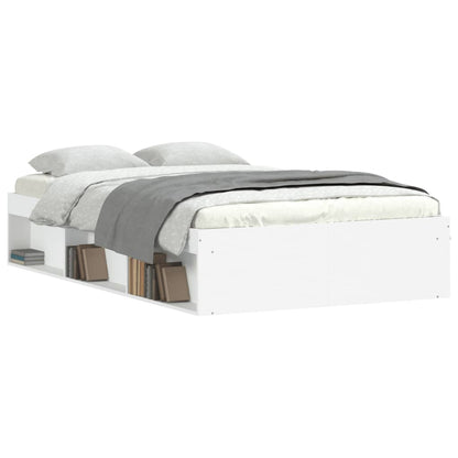 Bedframe 120 x 200 cm Wit