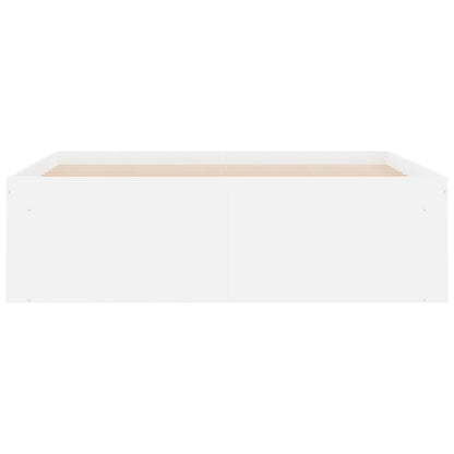 Bedframe 120 x 200 cm Wit