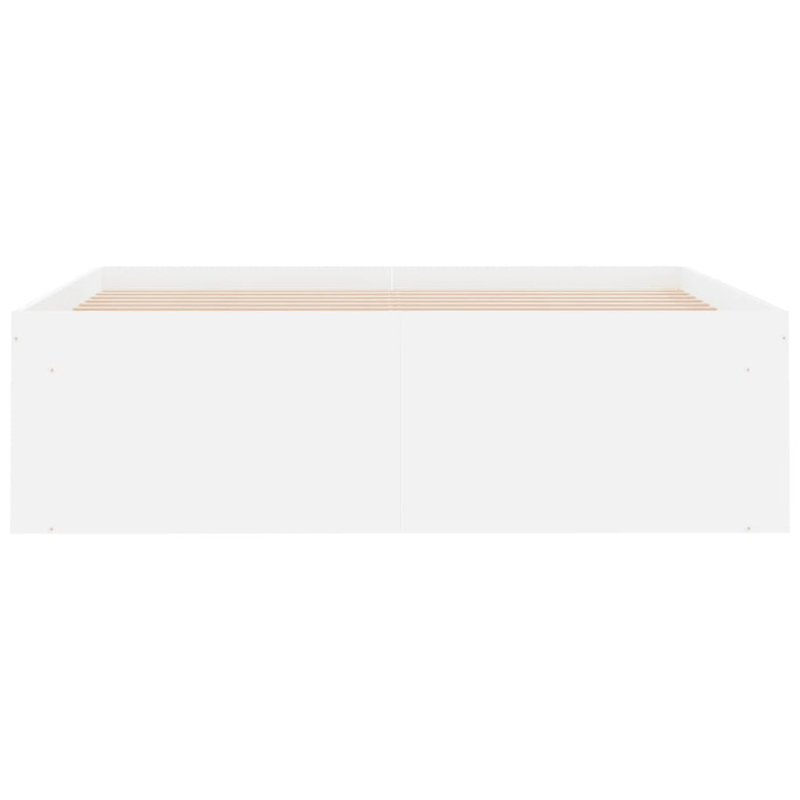Bedframe 120 x 200 cm Wit