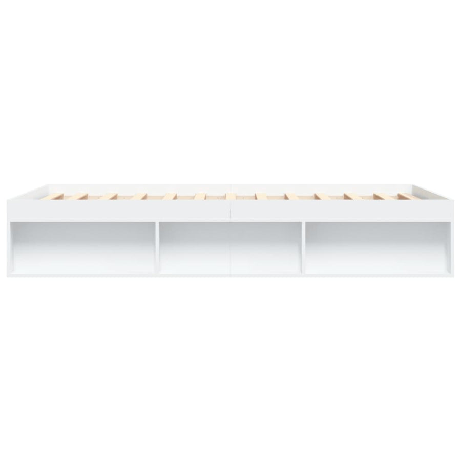 Bedframe 140 x 200 cm Wit