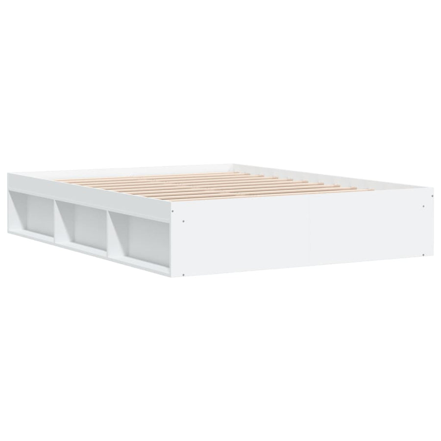 Bedframe 140 x 200 cm Wit