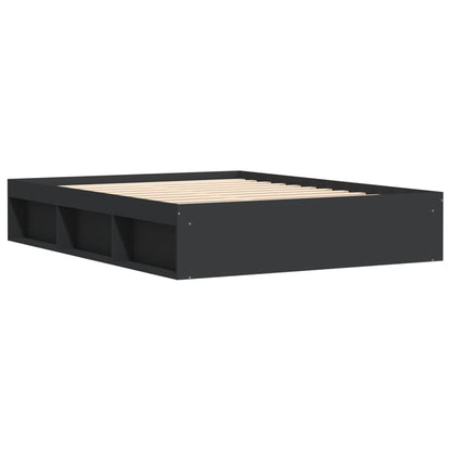 Bedframe King Size 150 x 200 cm Zwart
