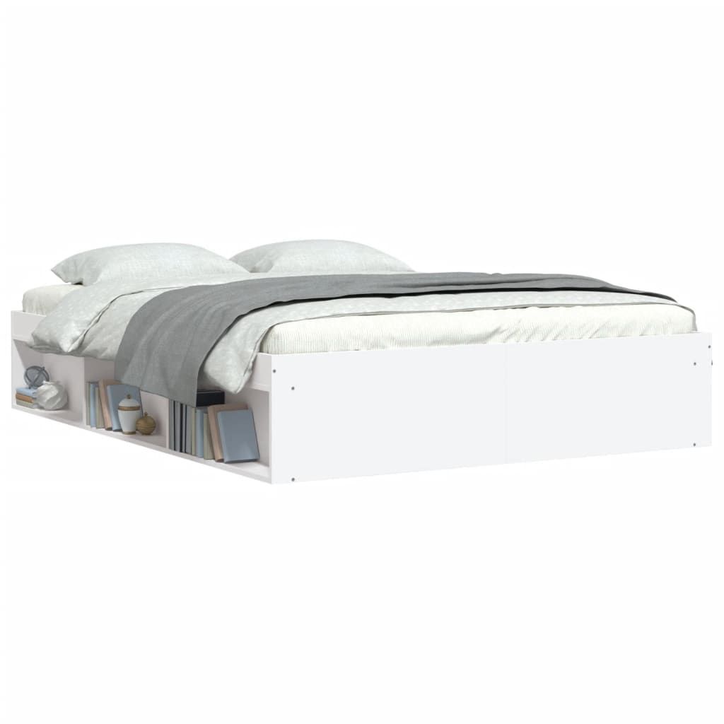 Bedframe 160 x 200 cm Wit
