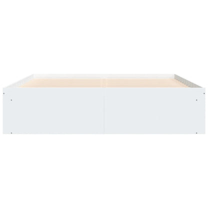 Bedframe 160 x 200 cm Wit