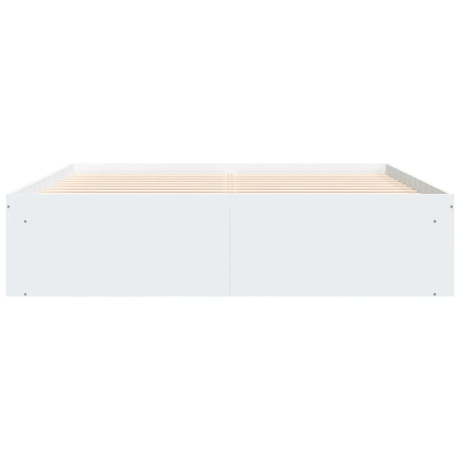 Bedframe 160 x 200 cm Wit