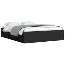 Bedframe 160 x 200 cm Zwart