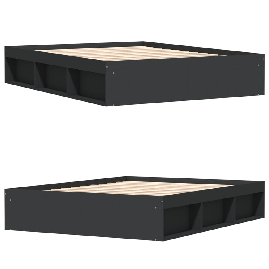 Bedframe 160 x 200 cm Zwart