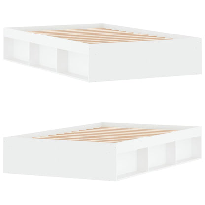 Bedframe 120 x 190 cm Wit