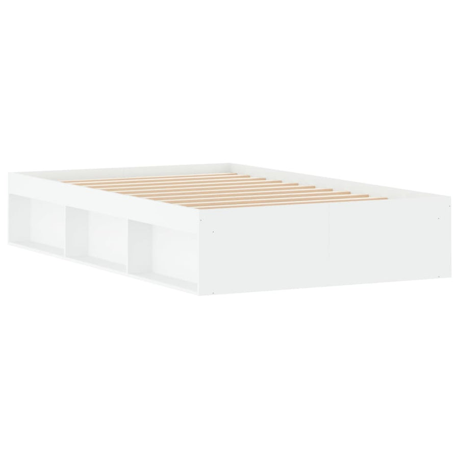 Bedframe 120 x 190 cm Wit