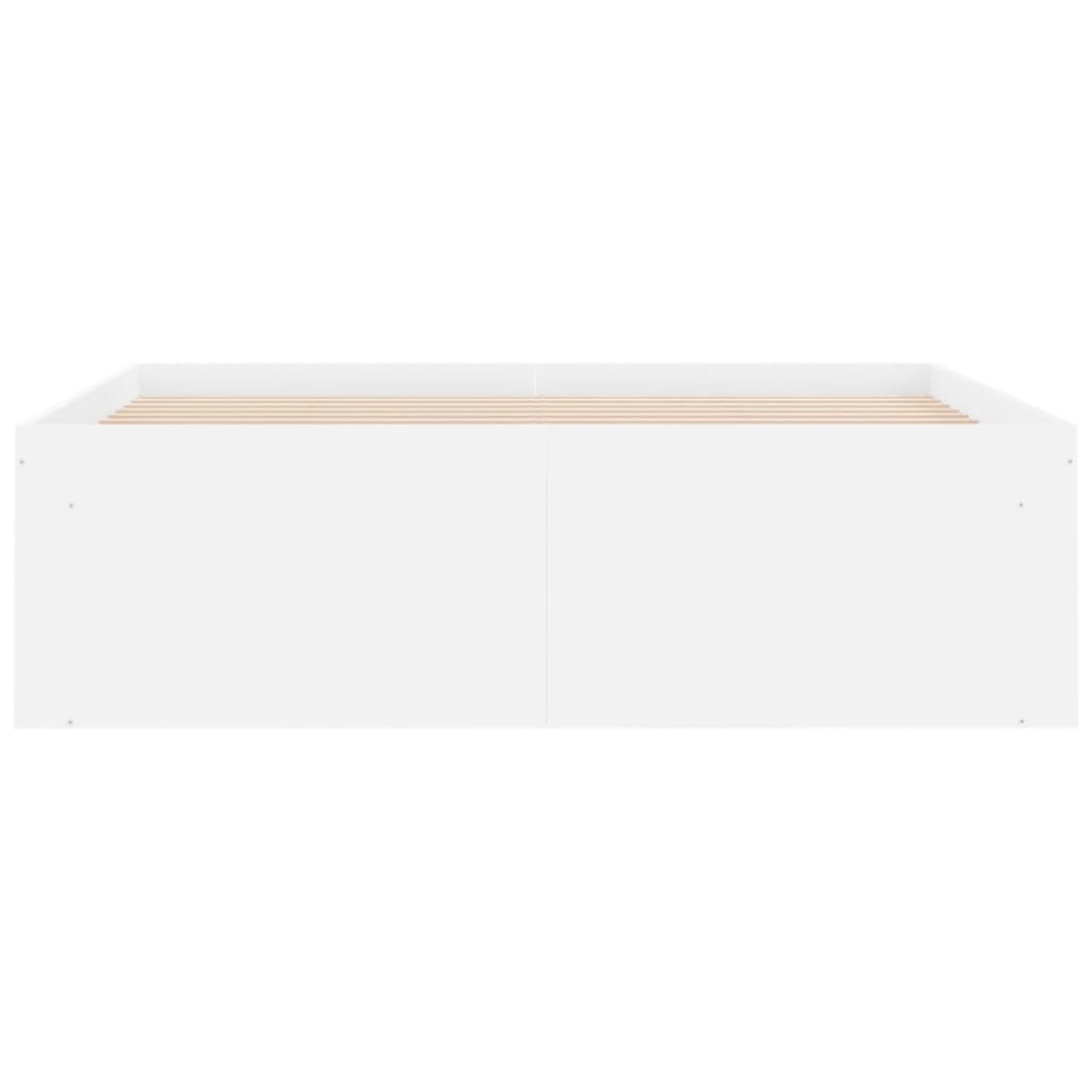 Bedframe 120 x 190 cm Wit