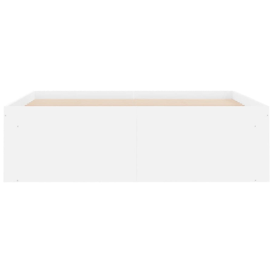 Bedframe 120 x 190 cm Wit
