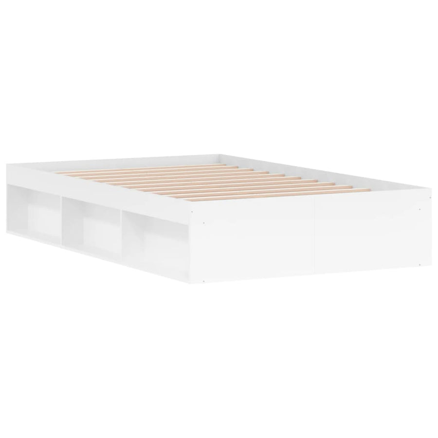 Bedframe 120 x 190 cm Wit