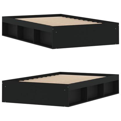 Bedframe 120 x 190 cm Zwart